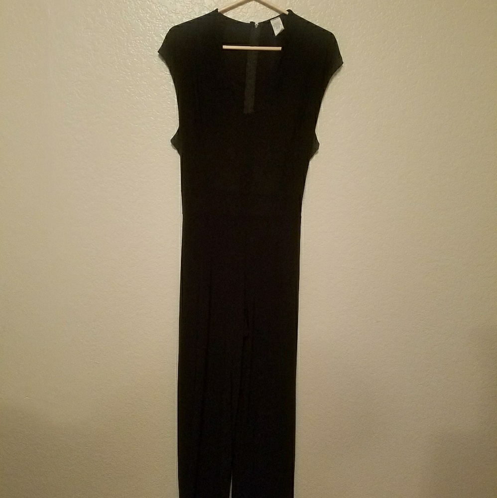 Black pants jumpsuit